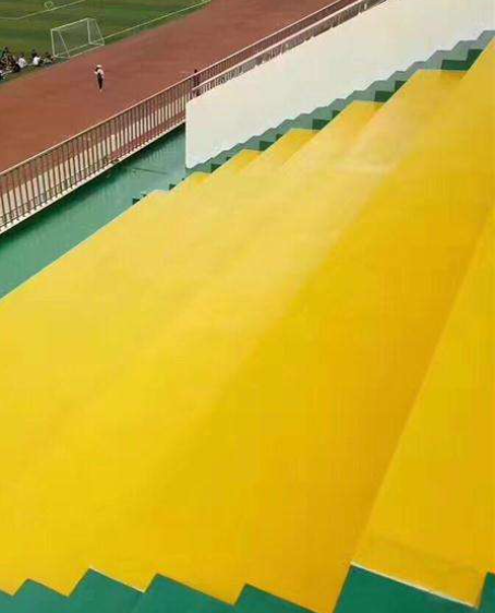 东乌珠穆沁球场台阶翻新修补改造